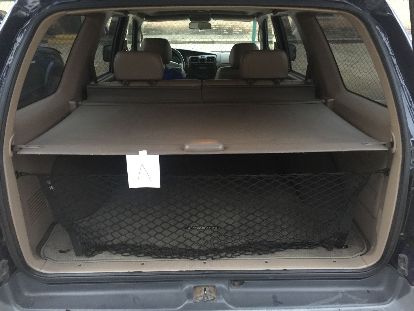 Toyota 4runner Cargo Cover
